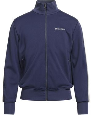 Palm Angels Sweatshirt Polyester, Elastane - Blue