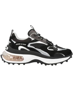 DSquared² Sneakers Calfskin, Synthetic Fibers - Black