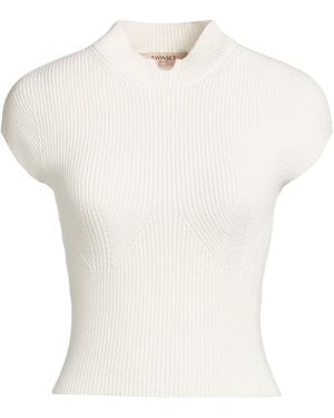 Twinset Turtleneck - White