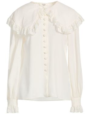 Chloé Shirt Silk, Cotton, Polyamide - White