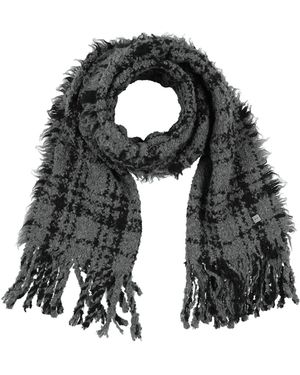 Manila Grace Scarf Acrylic, Wool, Polyester - Black
