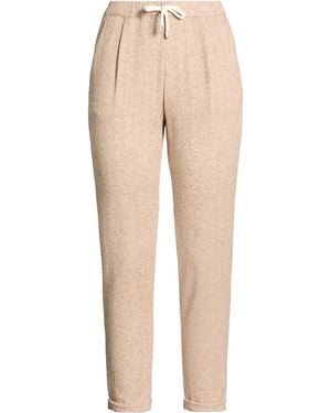 Purotatto Trousers Viscose, Wool, Polyester, Elastane - Natural