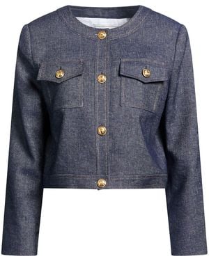 Forte Jacket Cotton, Linen - Blue