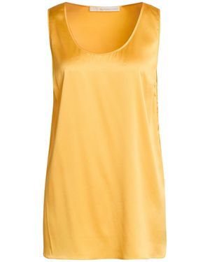 Herzensangelegenheit Top Silk, Elastane - Yellow
