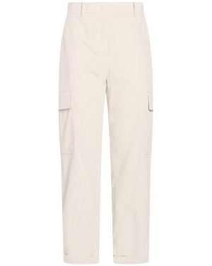 Eleventy Trousers Cotton - White