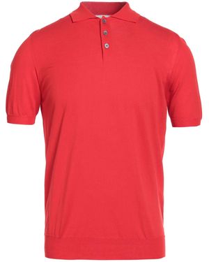 Ballantyne Polo Shirt Cotton - Red