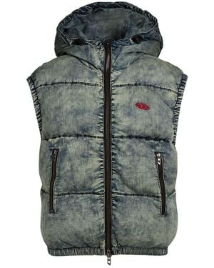 DIESEL Chompa Sin Mangas - Gris