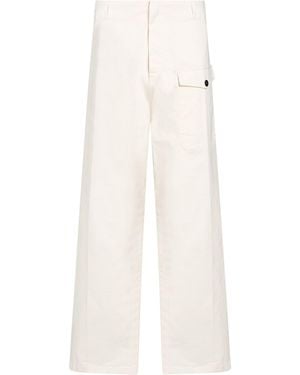 Department 5 Pants Cotton, Elastane - White
