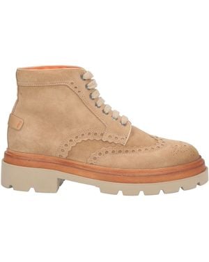 Santoni Ankle Boots Leather - Natural