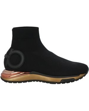 Ferragamo Gardena Sneakers Textile Fibers - Black