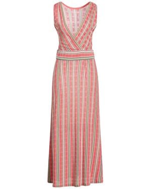 Aldo Martin's Maxi Dress Viscose, Polyamide, Bamboo, Cotton - Pink