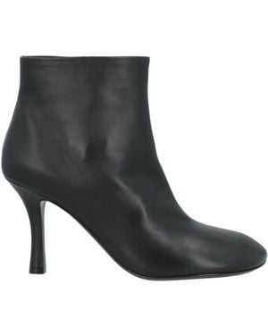 Burberry Ankle Boots Leather - Black