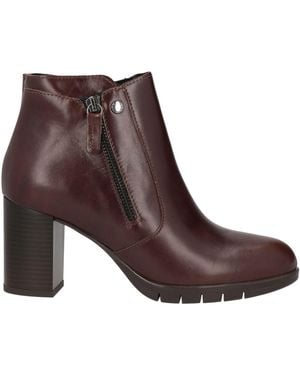 Cinzia Soft Ankle Boots - Brown