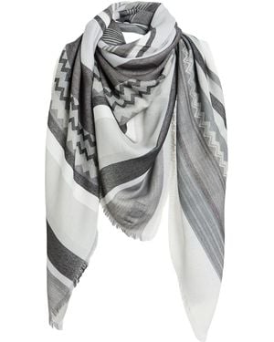 Missoni Scarf Wool, Viscose - Gray