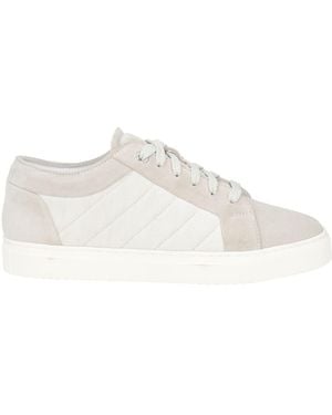 Moorer Light Trainers Leather, Textile Fibres - White