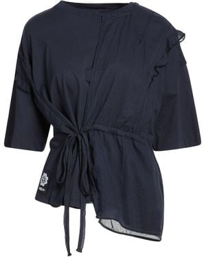 High Use On Trend T-Shirt Cotton - Blue