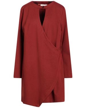 Manila Grace Mini Dress Viscose, Polyamide, Elastane - Red