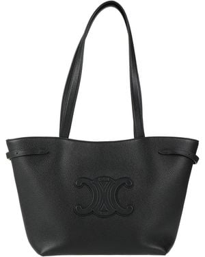 Celine Shoulder Bag Leather - Black