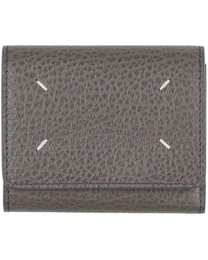 Maison Margiela Wallet Bovine Leather - Gray