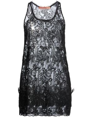 Ermanno Scervino Life Top Polyester, Cotton, Polyamide - Black