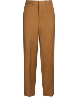 Paura Trousers Virgin Wool - Brown