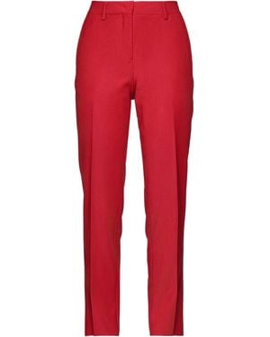 Brian Dales Pants Polyester, Wool - Red