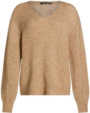 Pennyblack Sweater Polyester, Acrylic, Mohair Wool, Wool, Elastane - Natural