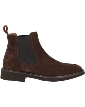 Calce Ankle Boots Leather - Brown