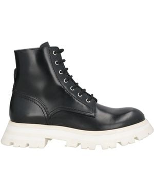 McQueen Ankle Boots - Black