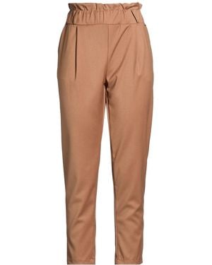 Rinascimento Pants Polyester, Viscose, Elastane - Natural