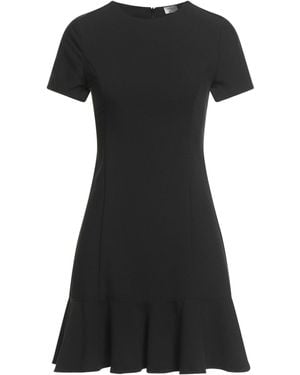 Rebel Queen Mini Dress Polyester, Viscose, Elastane - Black