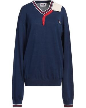 Y/PROJECT x FILA Pullover - Blau