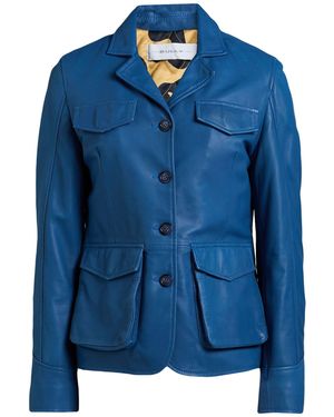 Bully Blazer Leather - Blue