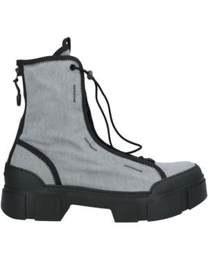Vic Matié Ankle Boots Textile Fibres - Black