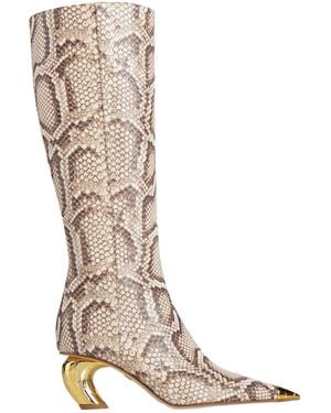 Roberto Cavalli Boot Leather - White