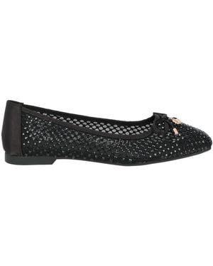 Laura Biagiotti Ballet Flats Synthetic Material - Black