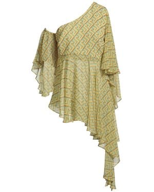 W Les Femmes By Babylon Tops - Green