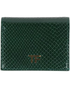 Tom Ford Wallet Calfskin - Green