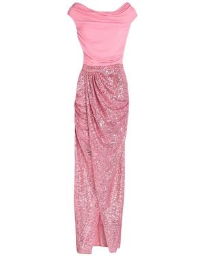 Elisabetta Franchi Maxi Dress - Pink