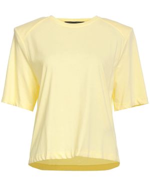 FEDERICA TOSI T-Shirt Cotton - Yellow