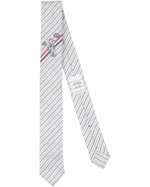 Thom Browne Ties & Bow Ties Silk - White
