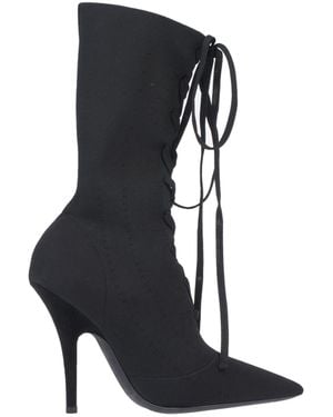 Yeezy Ankle Boots Textile Fibers - Black