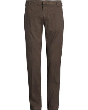 Entre Amis Trousers Linen, Cotton, Elastane - Grey