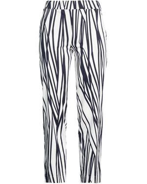 Alpha Studio Trousers Cotton, Elastane - White