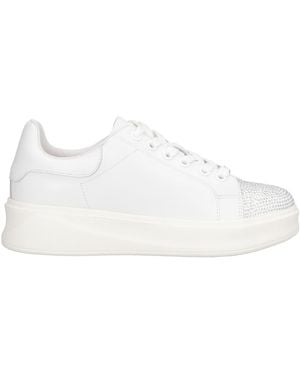Baldinini Trainers Calfskin - White