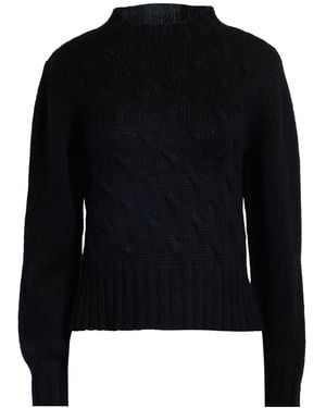 Caractere Rollkragenpullover - Schwarz