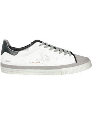 HIDNANDER Trainers Leather, Textile Fibres - Grey