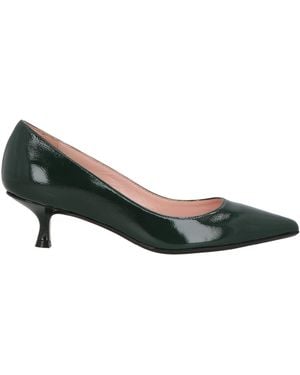 Anna F. Pumps Leather - Green