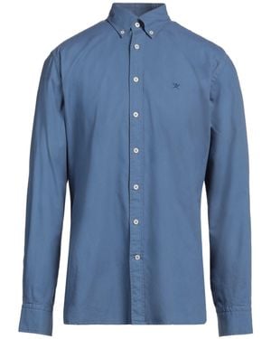 Hackett Shirt Cotton - Blue