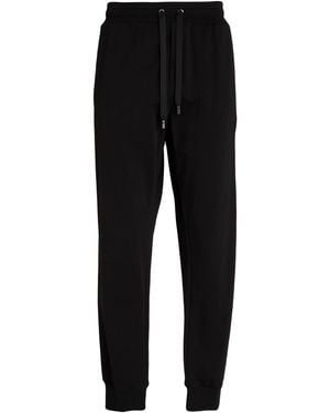 Dolce & Gabbana Trousers Cotton, Polyamide, Elastane - Black
